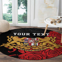 Personalized Czech Republic Independence Day Round Carpet Washingtonska deklarace