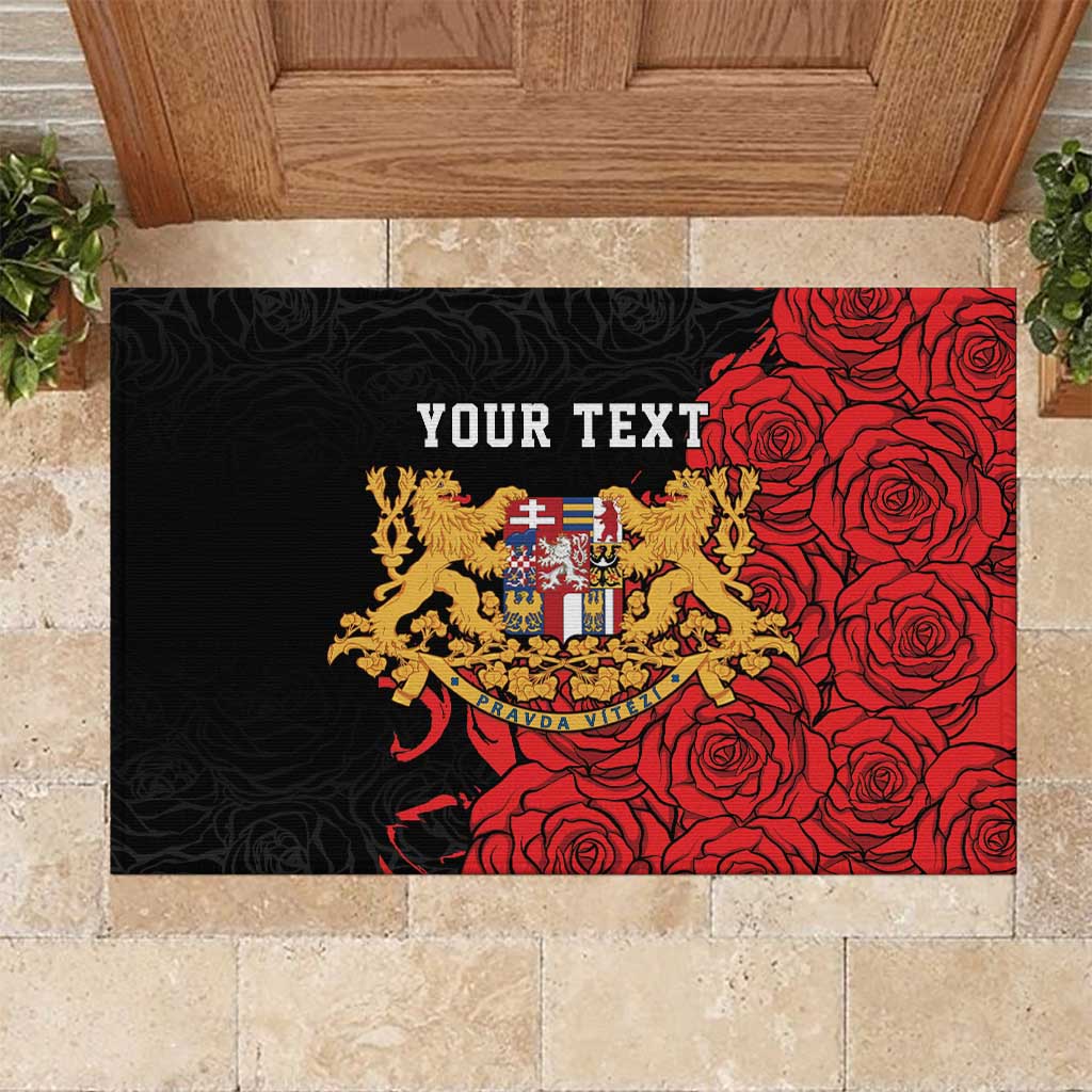 Personalized Czech Republic Independence Day Rubber Doormat Washingtonska deklarace