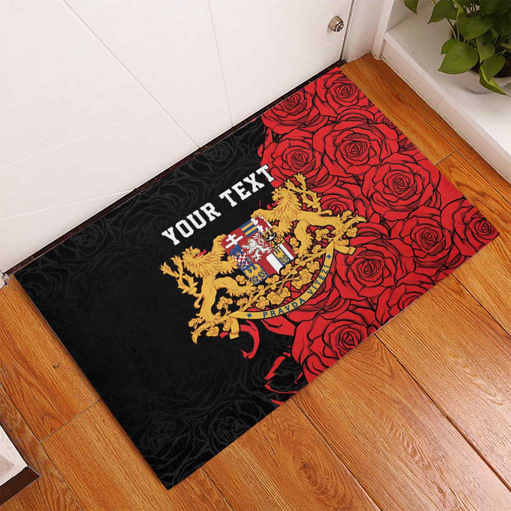 Personalized Czech Republic Independence Day Rubber Doormat Washingtonska deklarace