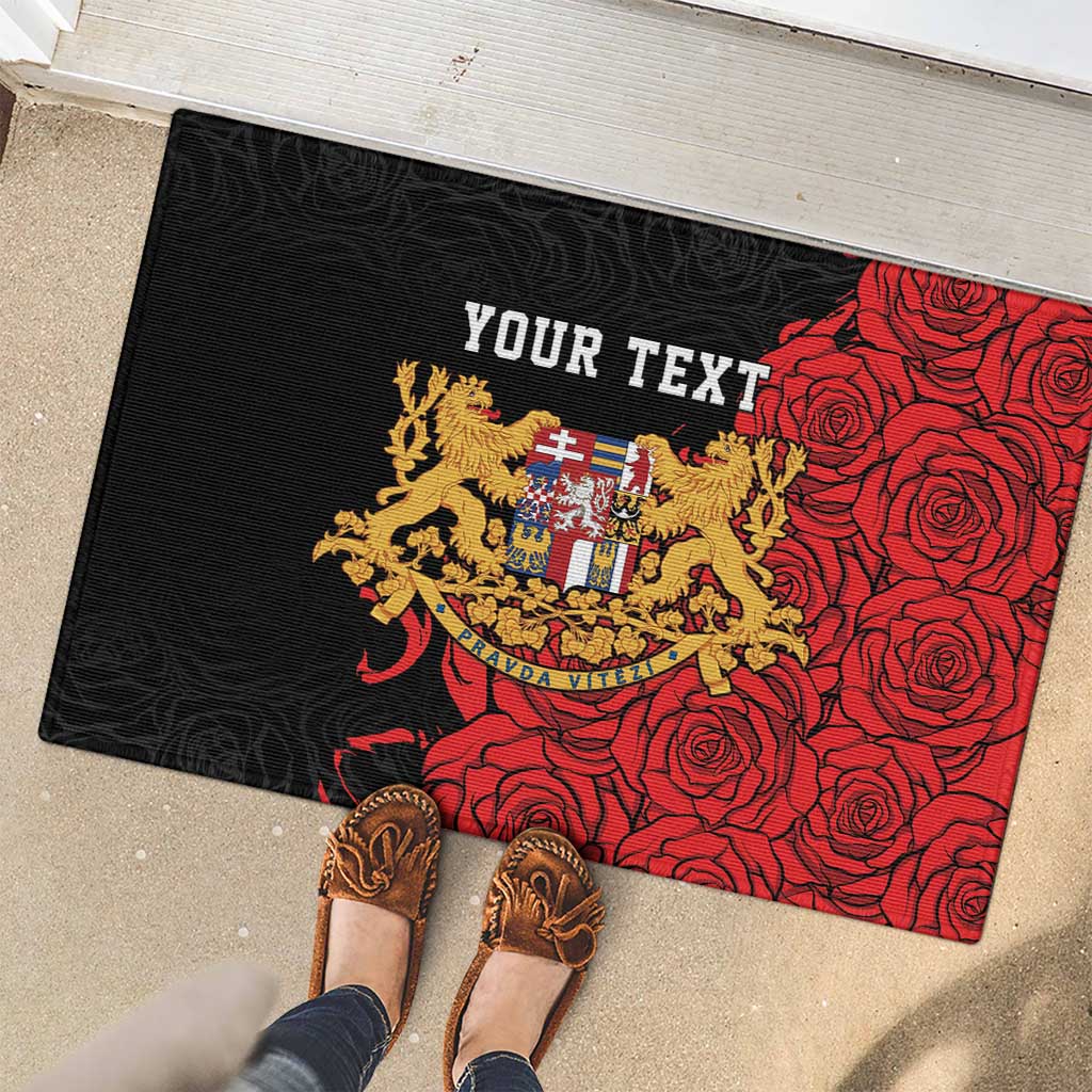 Personalized Czech Republic Independence Day Rubber Doormat Washingtonska deklarace