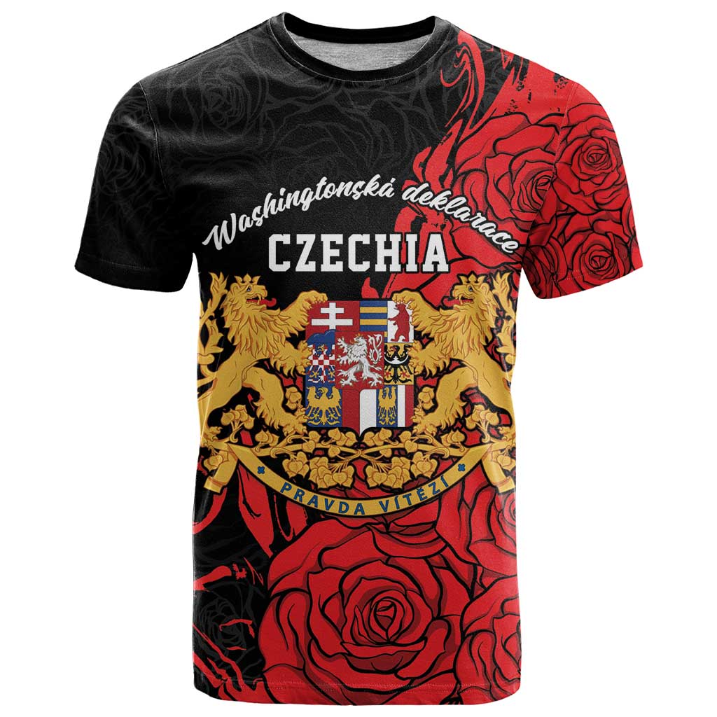 Personalized Czech Republic Independence Day T Shirt Washingtonska deklarace