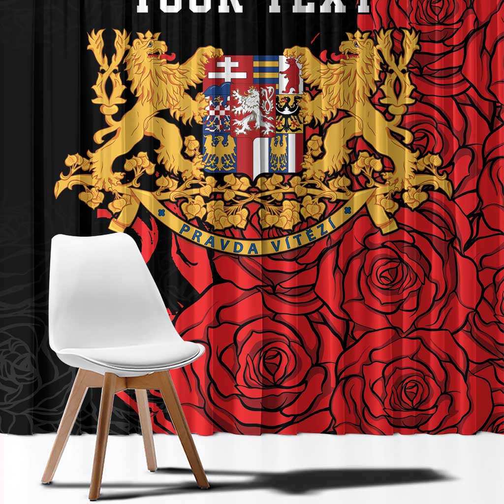 Personalized Czech Republic Independence Day Window Curtain Washingtonska deklarace
