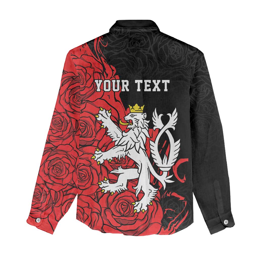 Personalized Czech Republic Independence Day Women Casual Shirt Washingtonska deklarace