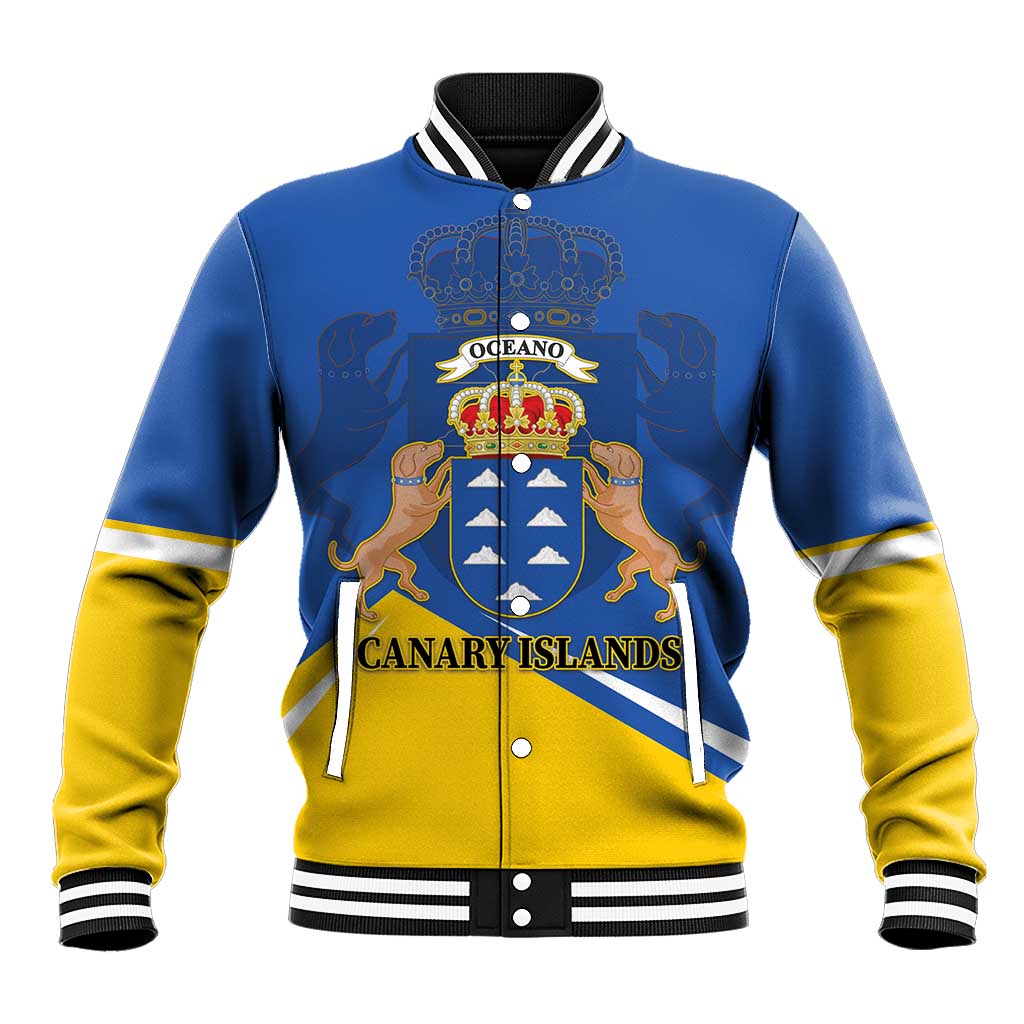 Personalized Dia de Canarias Baseball Jacket Las Islas Afortunadas