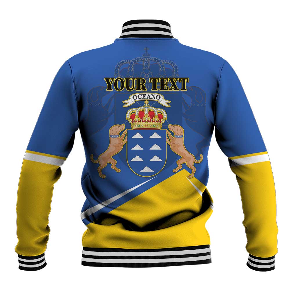 Personalized Dia de Canarias Baseball Jacket Las Islas Afortunadas