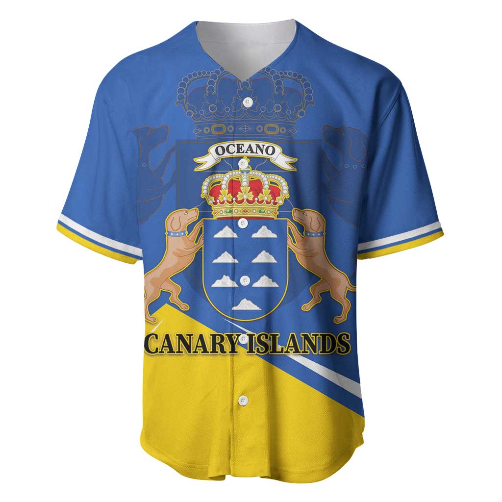 Personalized Dia de Canarias Baseball Jersey Las Islas Afortunadas