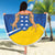 Personalized Dia de Canarias Beach Blanket Las Islas Afortunadas