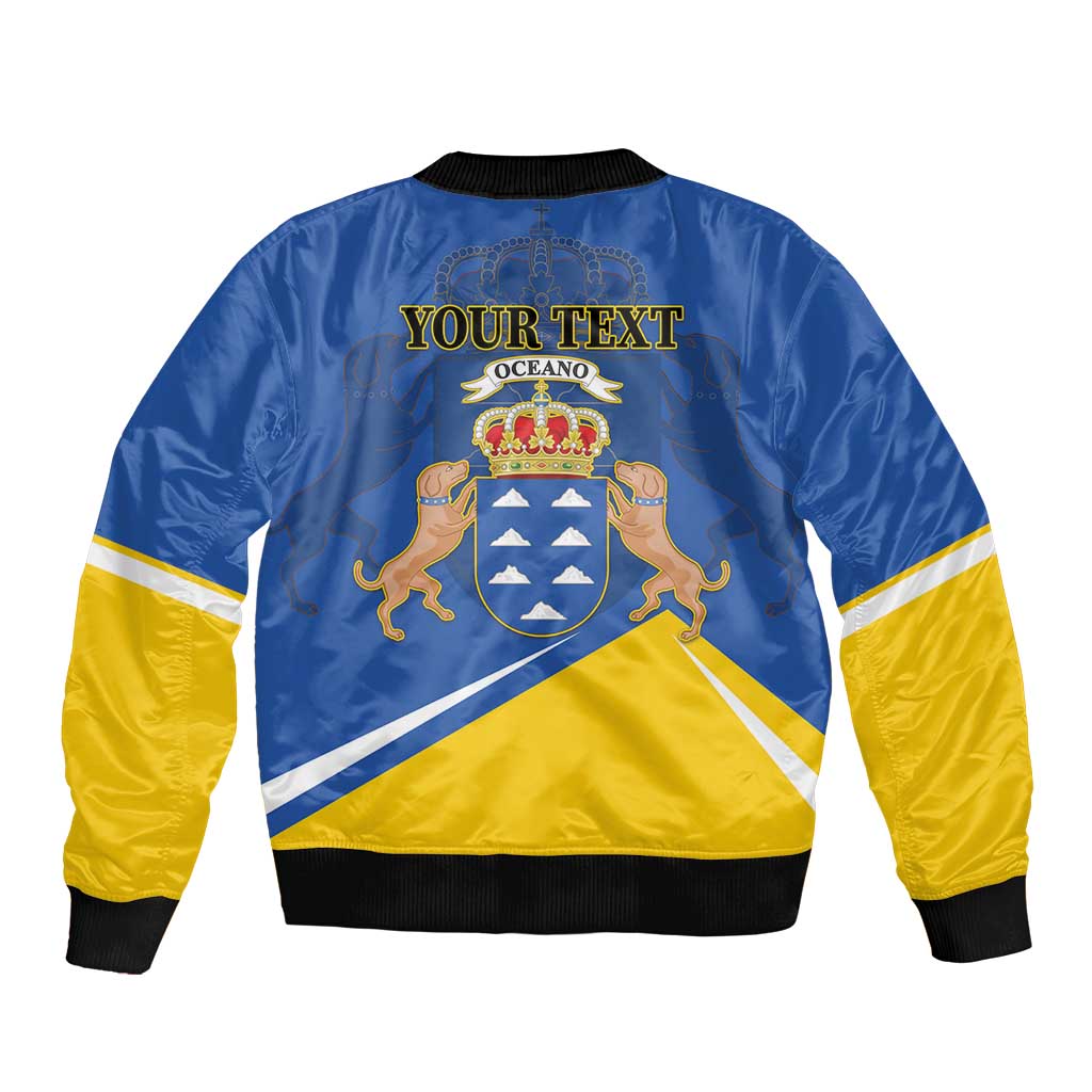Personalized Dia de Canarias Bomber Jacket Las Islas Afortunadas