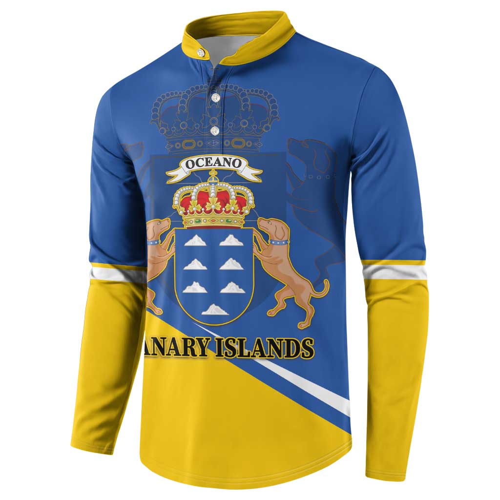 Personalized Dia de Canarias Button Sweatshirt Las Islas Afortunadas