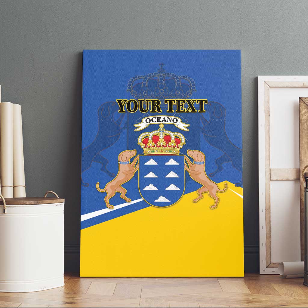 Personalized Dia de Canarias Canvas Wall Art Las Islas Afortunadas
