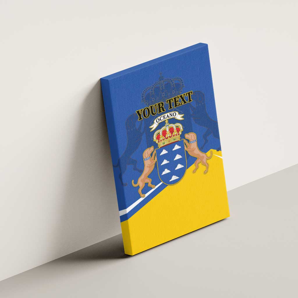 Personalized Dia de Canarias Canvas Wall Art Las Islas Afortunadas