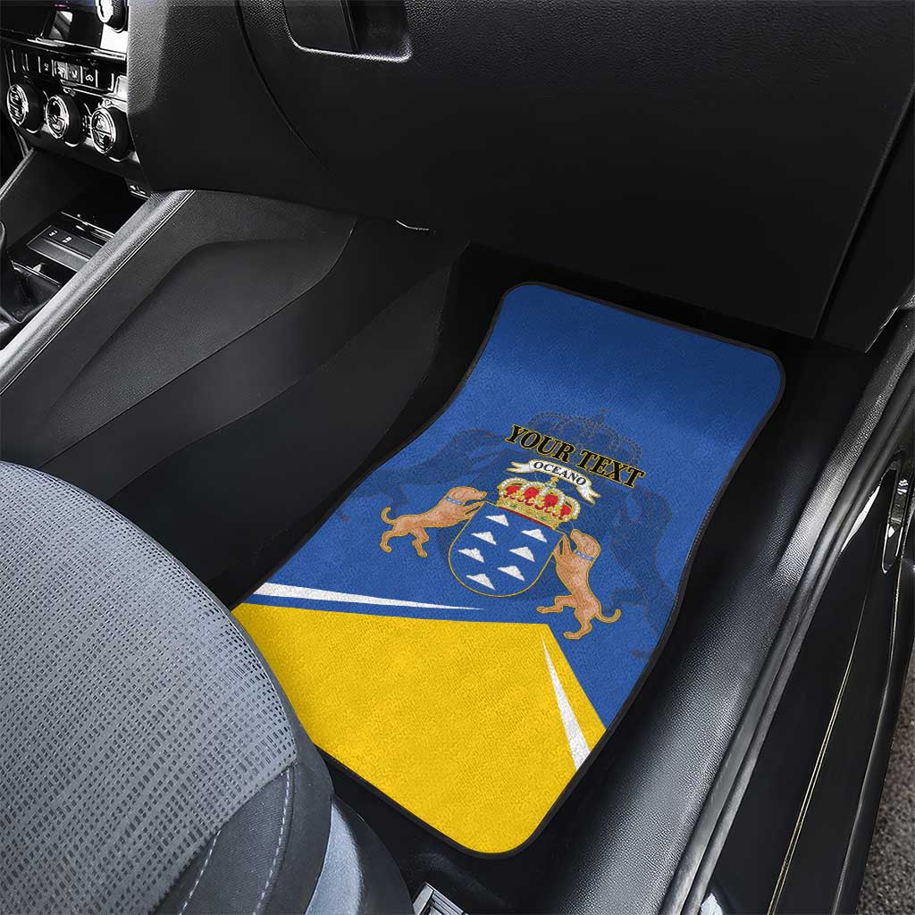 Personalized Dia de Canarias Car Mats Las Islas Afortunadas