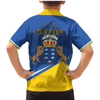 Personalized Dia de Canarias Family Matching Mermaid Dress and Hawaiian Shirt Las Islas Afortunadas