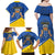 Personalized Dia de Canarias Family Matching Off Shoulder Maxi Dress and Hawaiian Shirt Las Islas Afortunadas