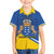 Personalized Dia de Canarias Family Matching Off Shoulder Short Dress and Hawaiian Shirt Las Islas Afortunadas