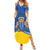 Personalized Dia de Canarias Family Matching Summer Maxi Dress and Hawaiian Shirt Las Islas Afortunadas