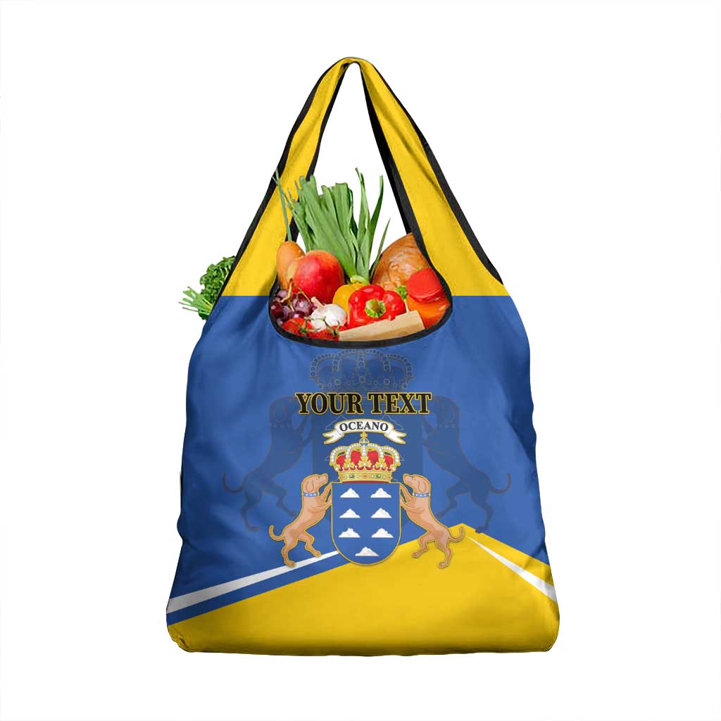 Personalized Dia de Canarias Grocery Bag Las Islas Afortunadas