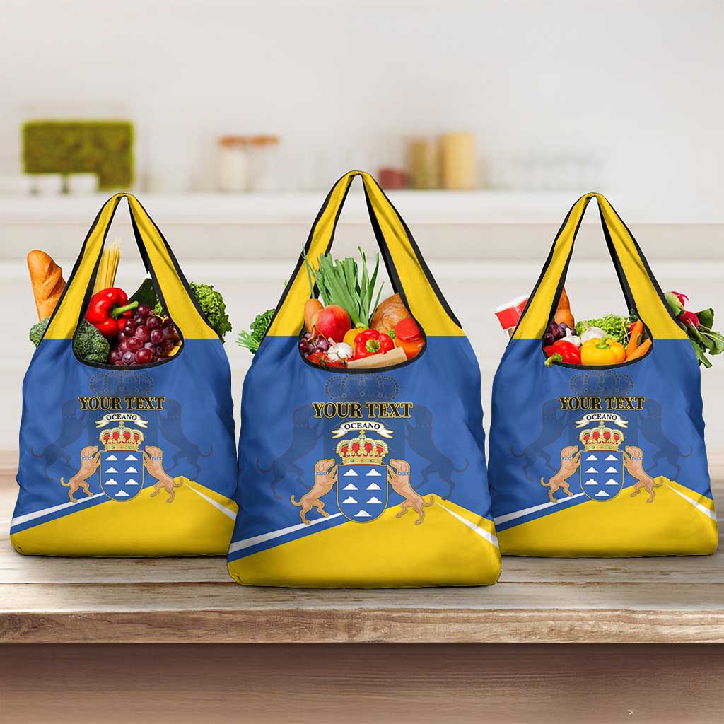 Personalized Dia de Canarias Grocery Bag Las Islas Afortunadas