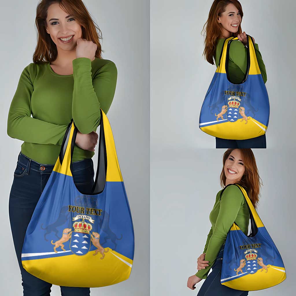 Personalized Dia de Canarias Grocery Bag Las Islas Afortunadas