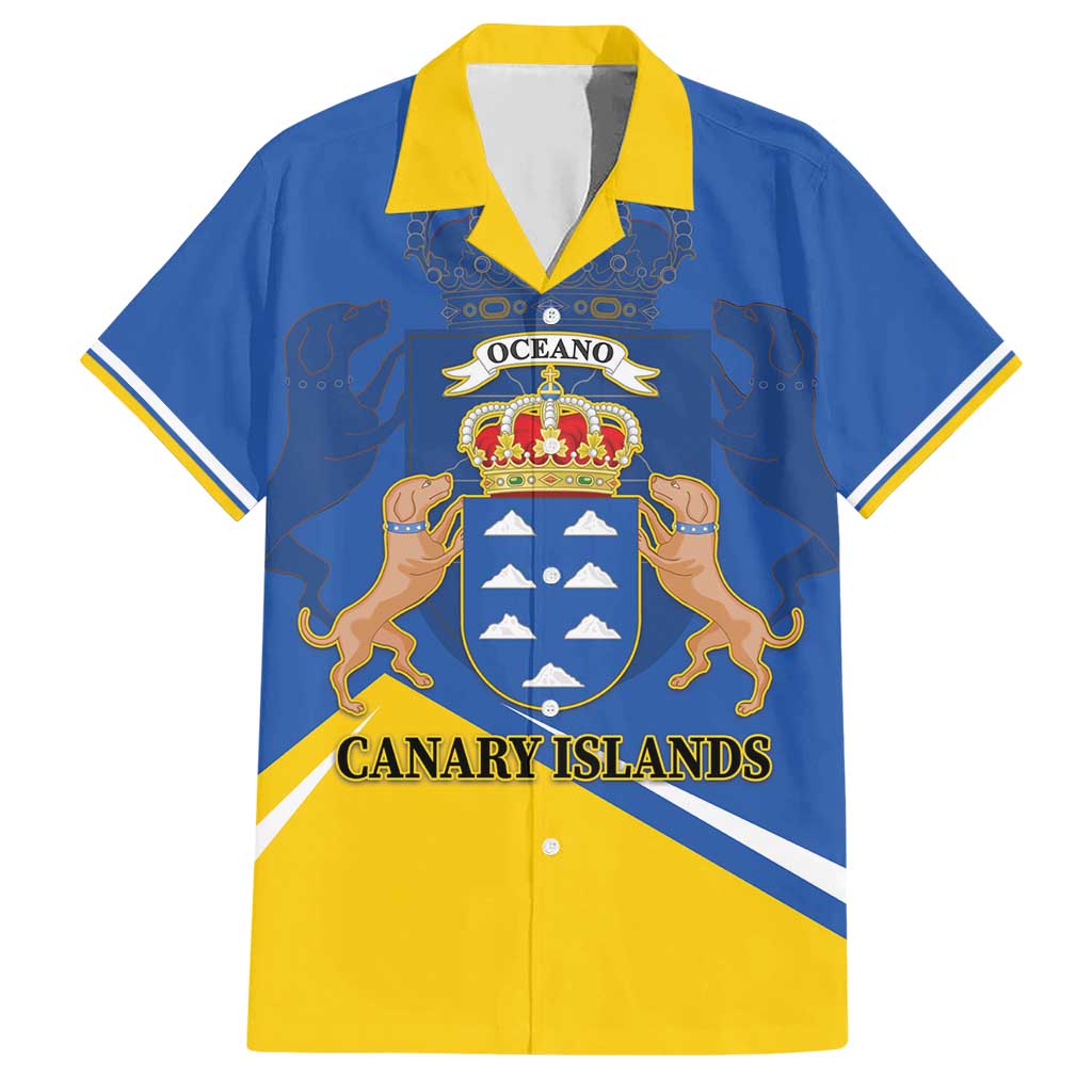 Personalized Dia de Canarias Hawaiian Shirt Las Islas Afortunadas