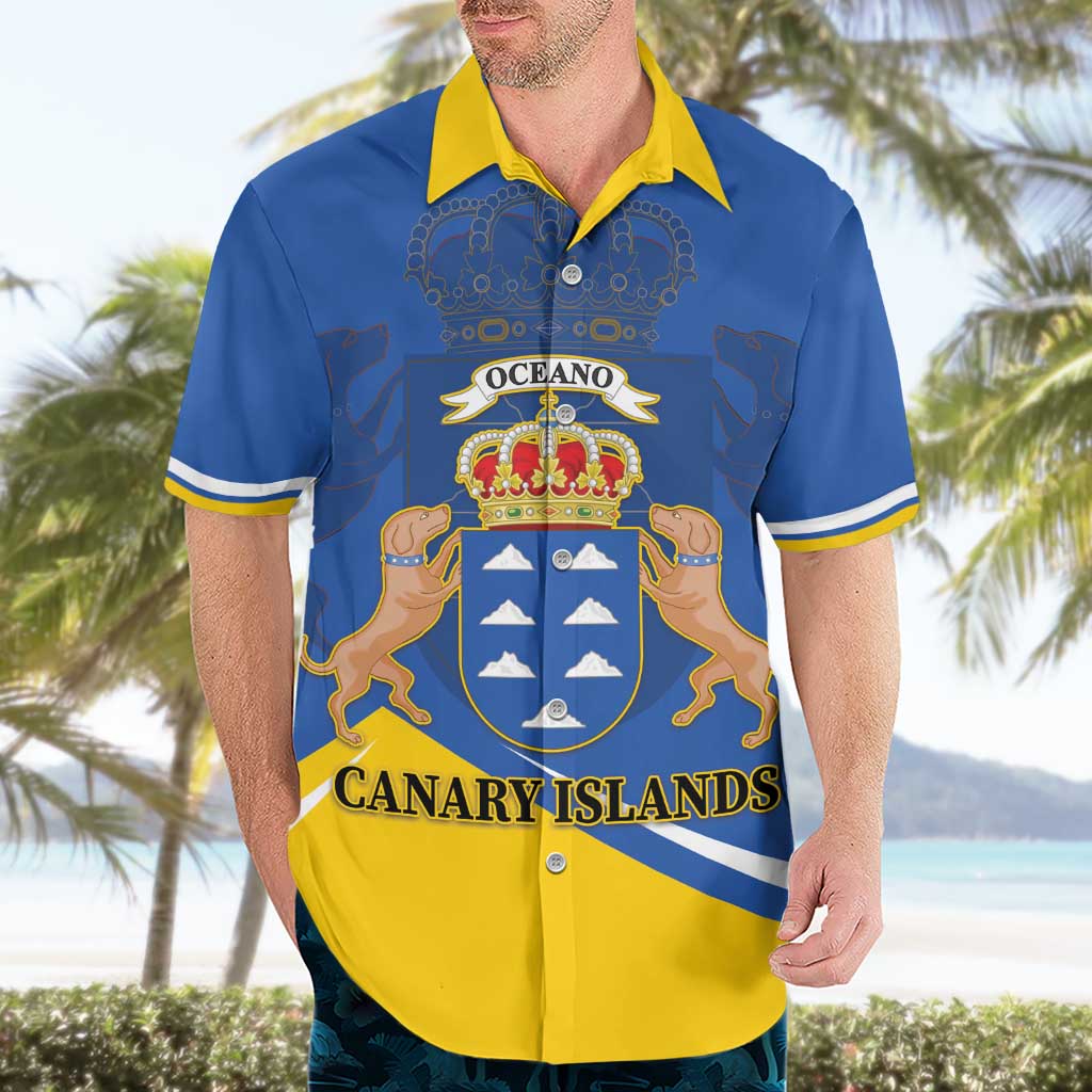 Personalized Dia de Canarias Hawaiian Shirt Las Islas Afortunadas