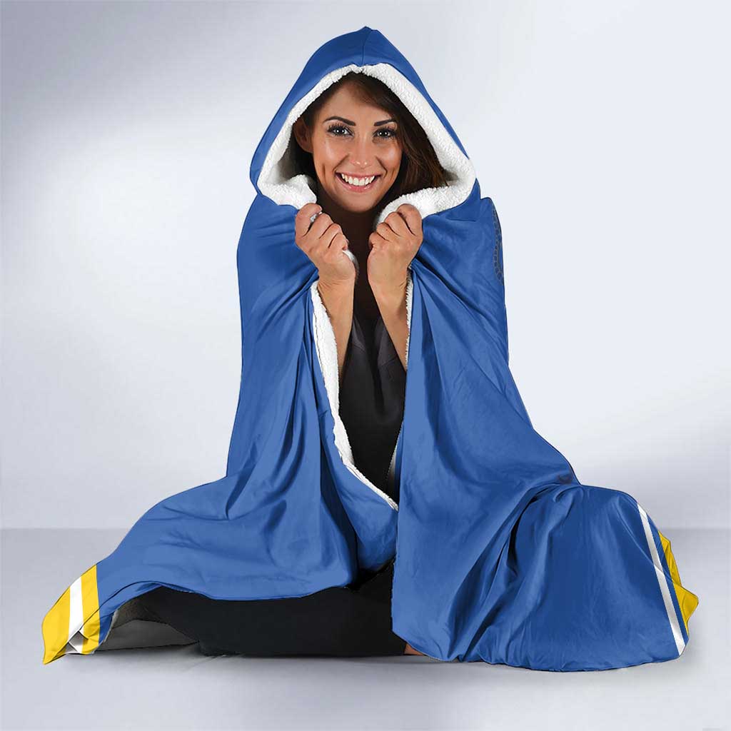Personalized Dia de Canarias Hooded Blanket Las Islas Afortunadas