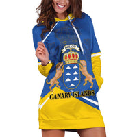 Personalized Dia de Canarias Hoodie Dress Las Islas Afortunadas