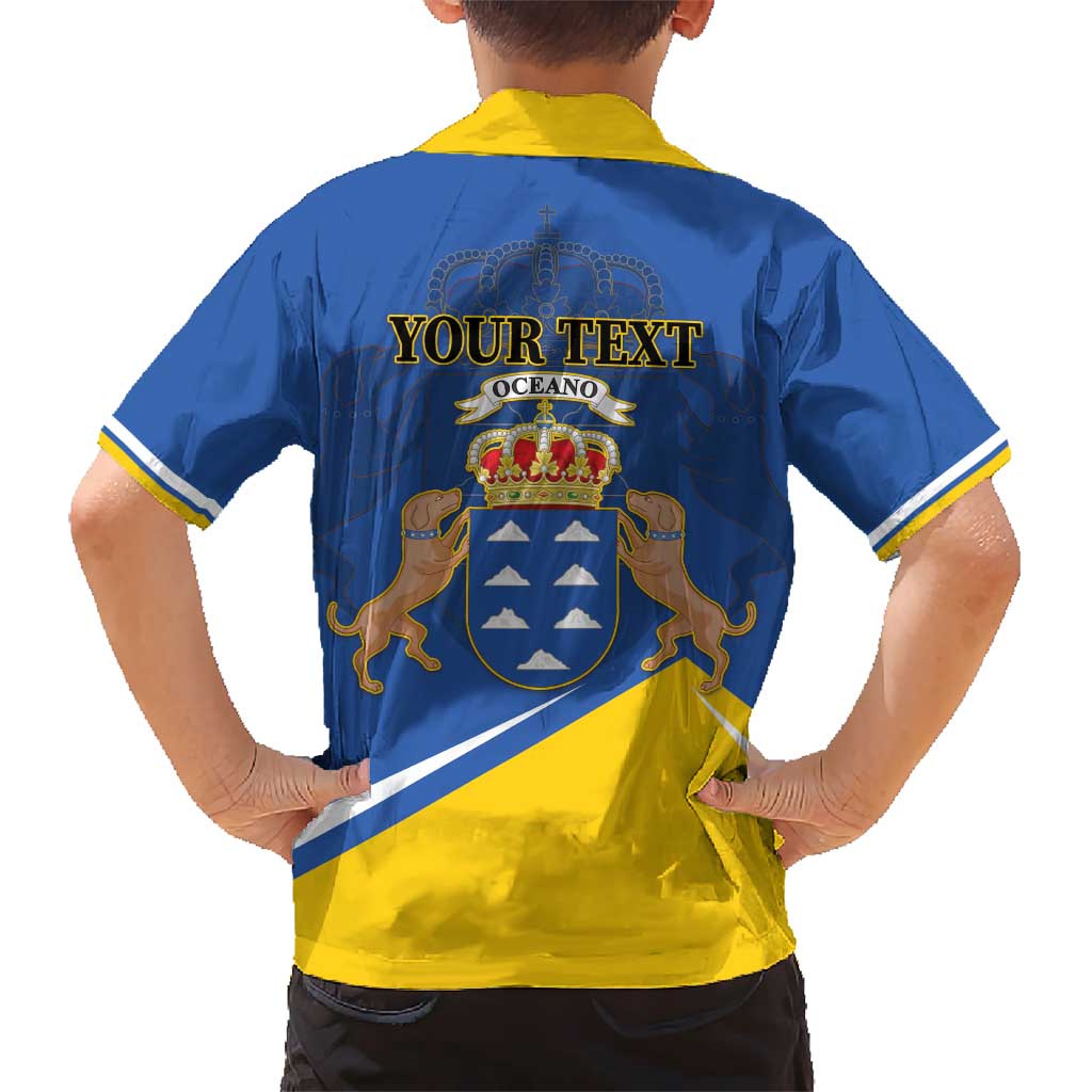 Personalized Dia de Canarias Kid Hawaiian Shirt Las Islas Afortunadas