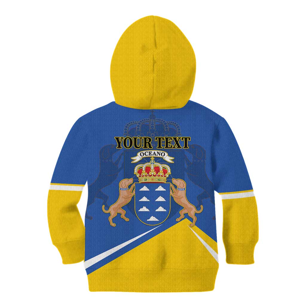 Personalized Dia de Canarias Kid Hoodie Las Islas Afortunadas