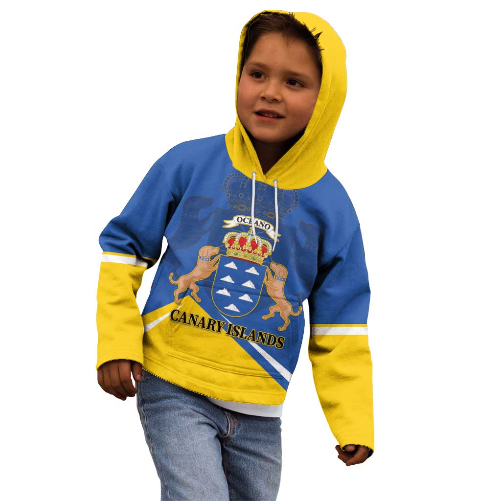 Personalized Dia de Canarias Kid Hoodie Las Islas Afortunadas
