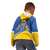 Personalized Dia de Canarias Kid Hoodie Las Islas Afortunadas