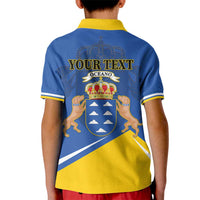 Personalized Dia de Canarias Kid Polo Shirt Las Islas Afortunadas