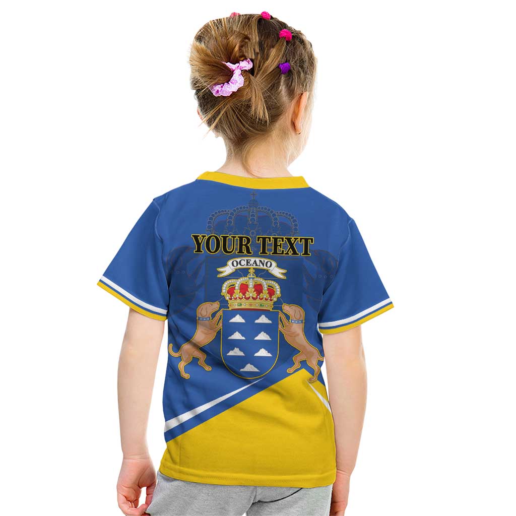 Personalized Dia de Canarias Kid T Shirt Las Islas Afortunadas
