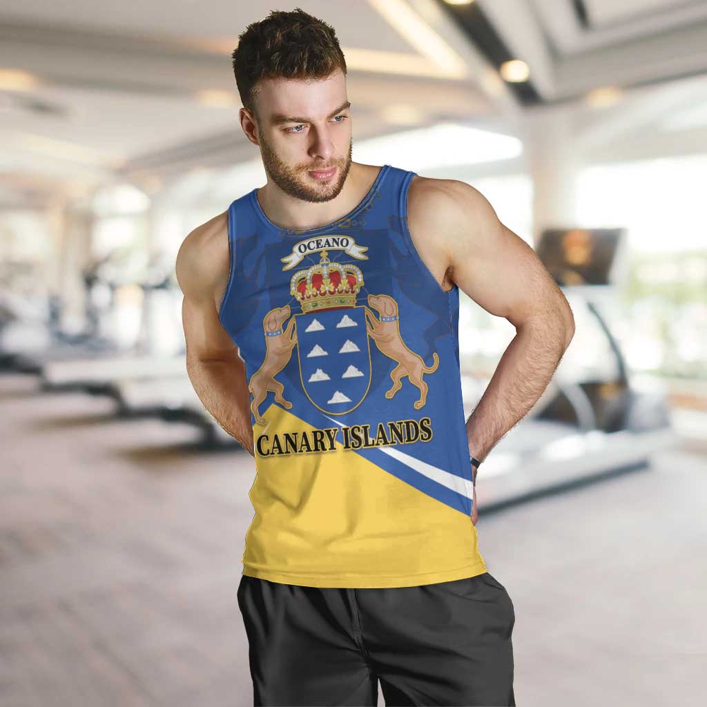 Personalized Dia de Canarias Men Tank Top Las Islas Afortunadas