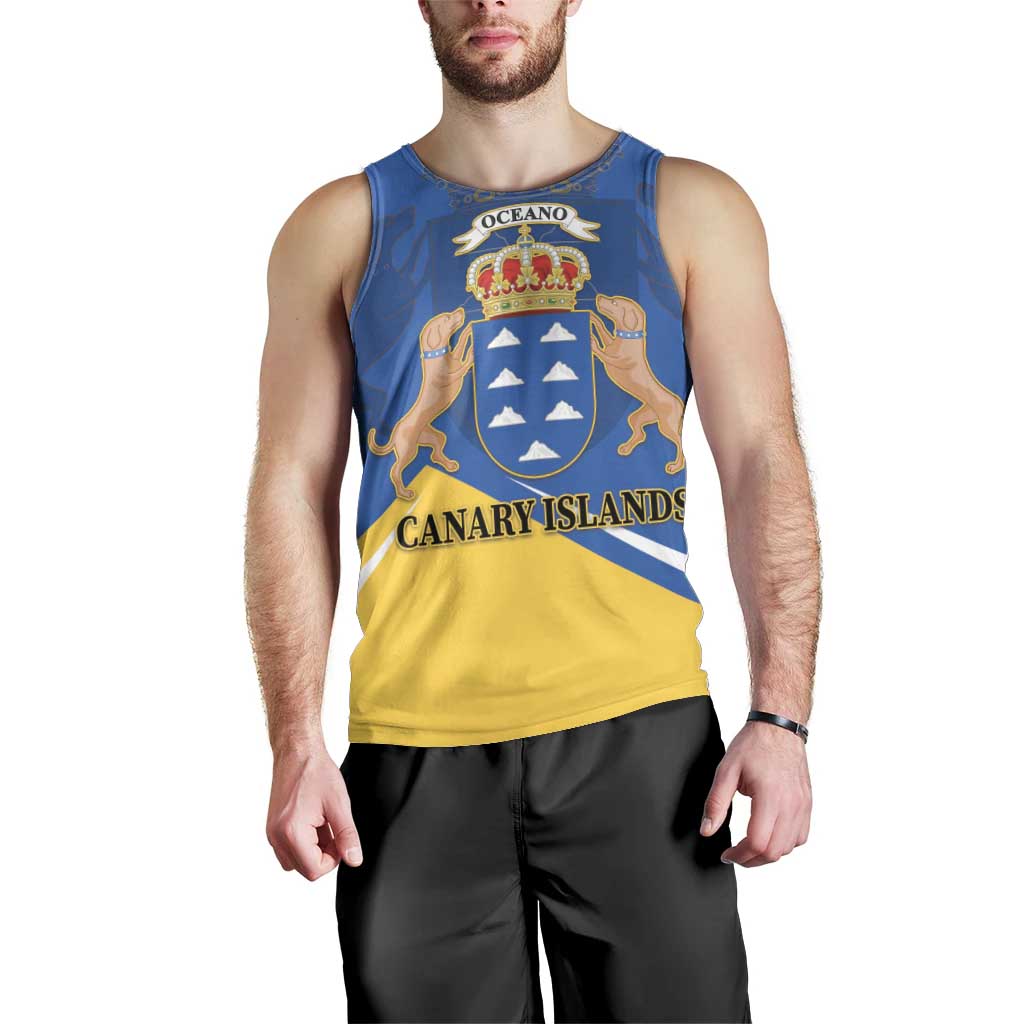 Personalized Dia de Canarias Men Tank Top Las Islas Afortunadas