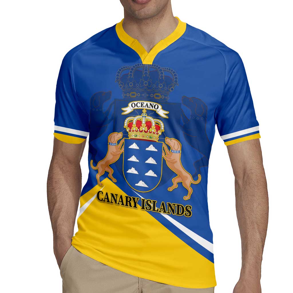 Personalized Dia de Canarias Rugby Jersey Las Islas Afortunadas