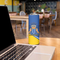 Personalized Dia de Canarias Skinny Tumbler Las Islas Afortunadas