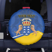 Personalized Dia de Canarias Spare Tire Cover Las Islas Afortunadas
