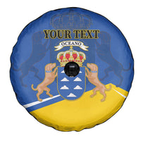 Personalized Dia de Canarias Spare Tire Cover Las Islas Afortunadas