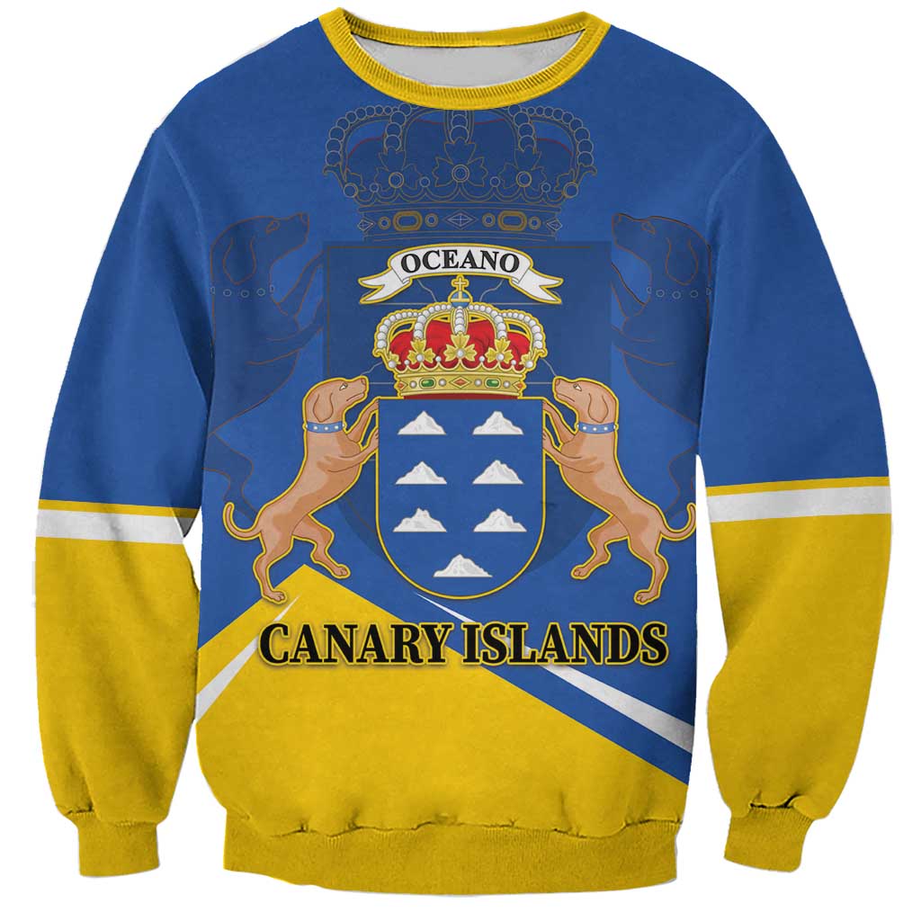 Personalized Dia de Canarias Sweatshirt Las Islas Afortunadas