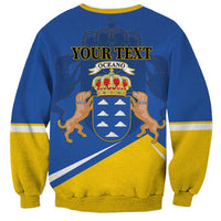 Personalized Dia de Canarias Sweatshirt Las Islas Afortunadas