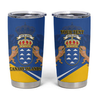 Personalized Dia de Canarias Tumbler Cup Las Islas Afortunadas