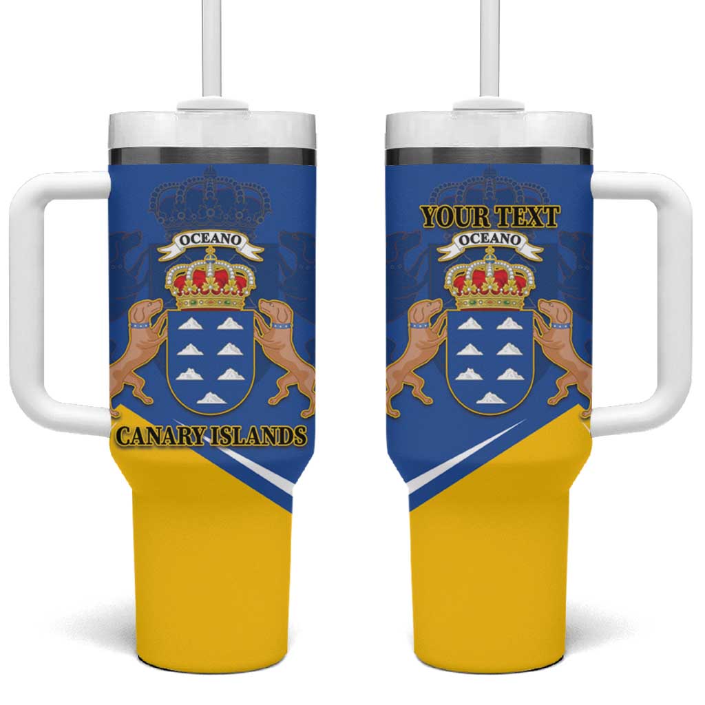 Personalized Dia de Canarias Tumbler With Handle Las Islas Afortunadas