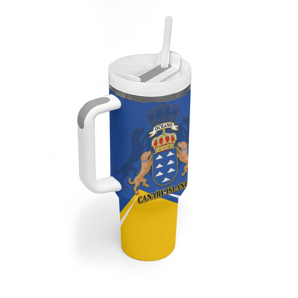 Personalized Dia de Canarias Tumbler With Handle Las Islas Afortunadas