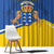 Personalized Dia de Canarias Window Curtain Las Islas Afortunadas