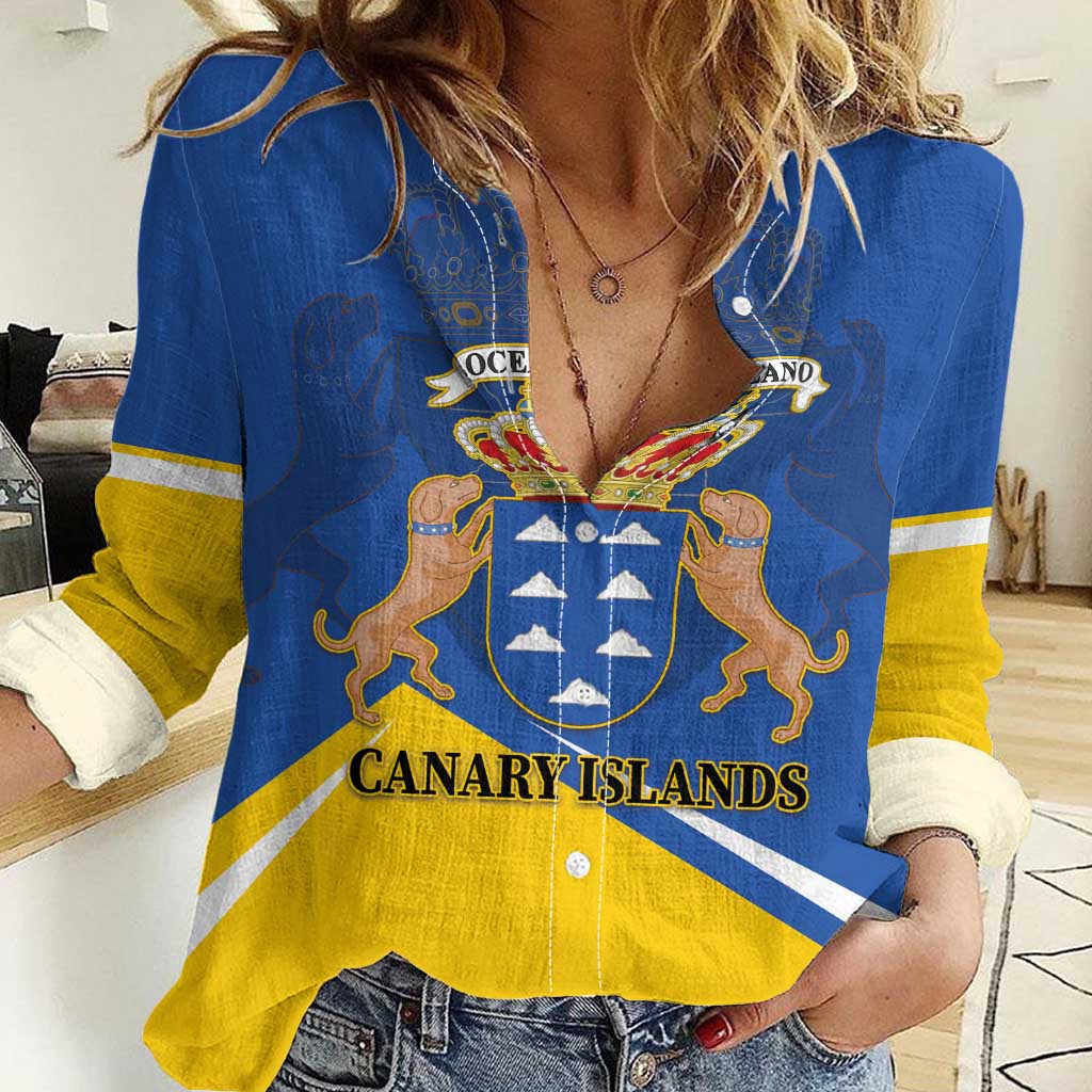 Personalized Dia de Canarias Women Casual Shirt Las Islas Afortunadas