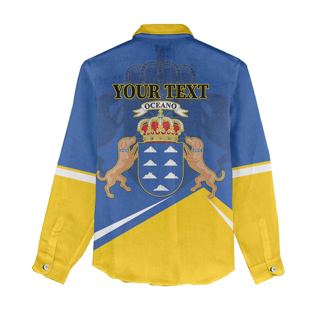 Personalized Dia de Canarias Women Casual Shirt Las Islas Afortunadas