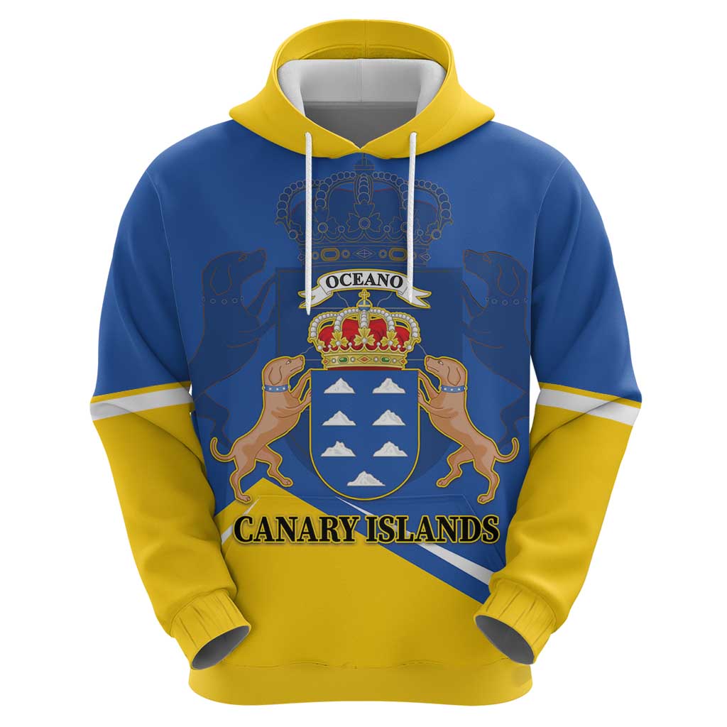 Personalized Dia de Canarias Zip Hoodie Las Islas Afortunadas