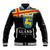Happy Aland's Autonomy Day Baseball Jacket Coat Of Arms