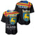 Happy Aland's Autonomy Day Baseball Jersey Coat Of Arms